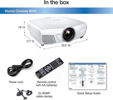 Epson 4010 home cinema 4 projector
