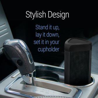 OontZ Angle 3 Ultra is stylish in it's design. perfect for Bluetooth car speaker