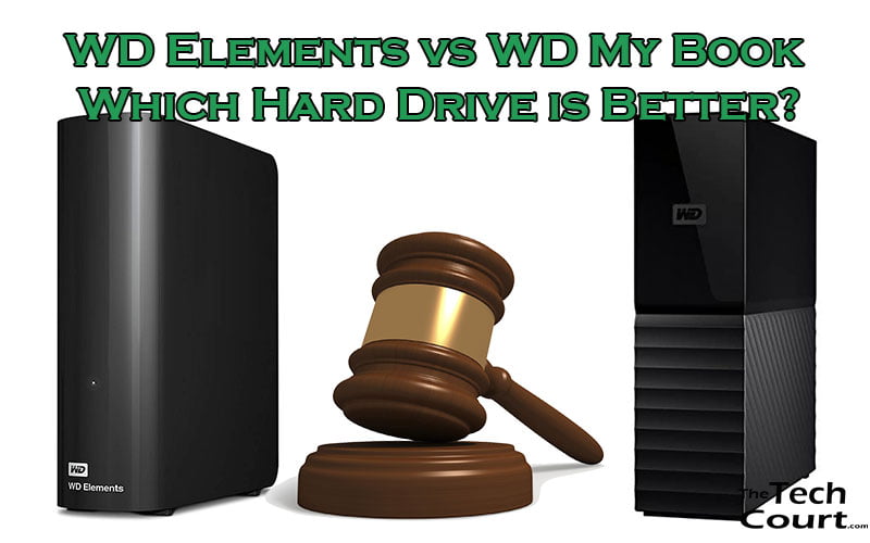 WD Elements vs My Book