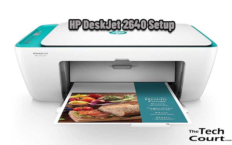 HP DeskJet 2640 Setup