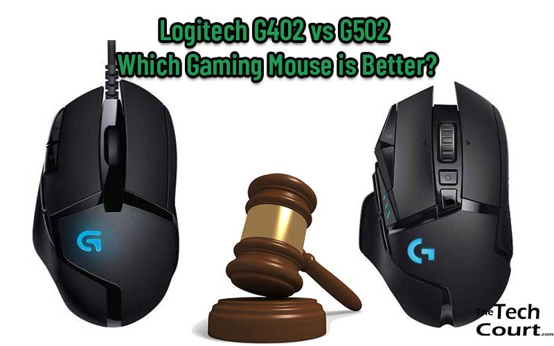 Logitech G402 vs G502