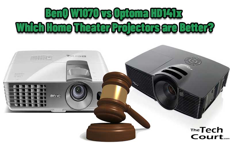 BenQ W1070 vs Optoma HD141x